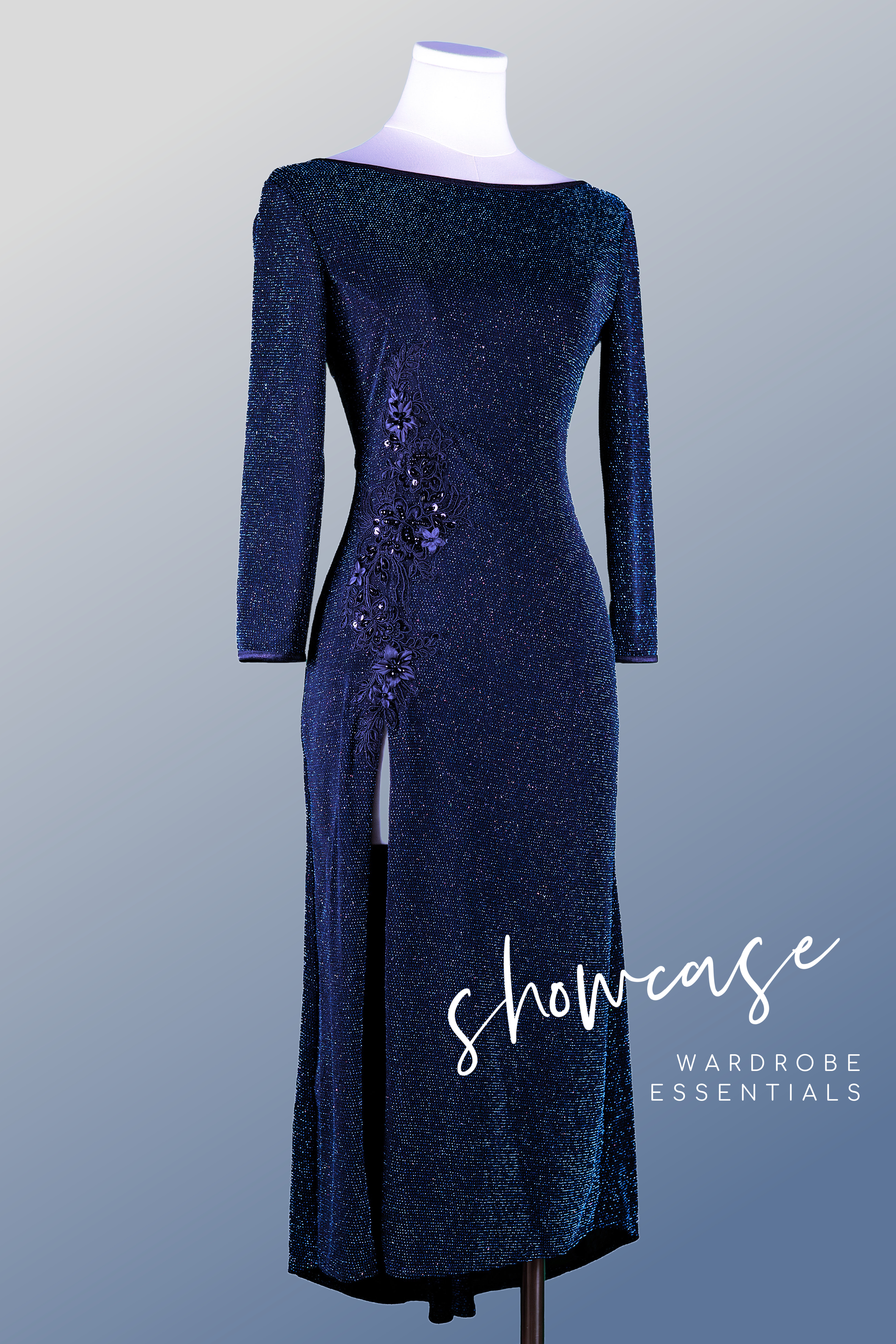 Balada Blue Shimmer Dress