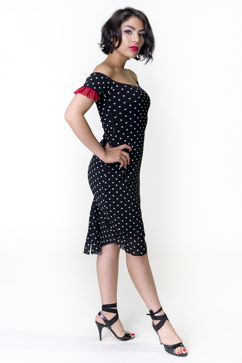 Esmeralda Off Shoulder Dress - Image 2