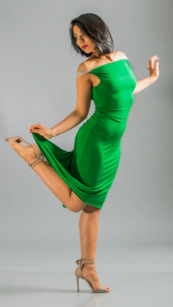 Kelly Green Reversible Dress