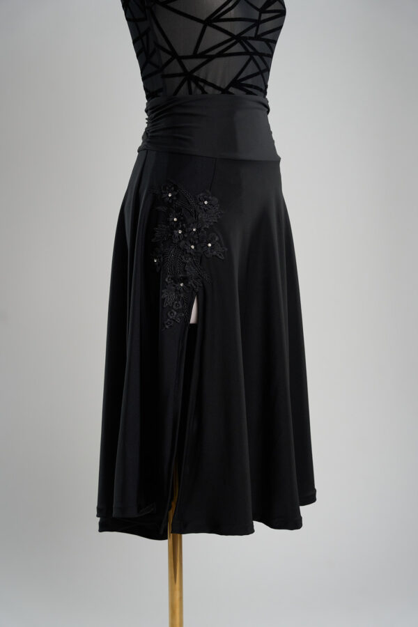 Side Slit Midi Skirt