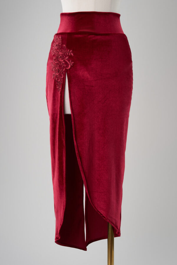 Tango Showcase Velvet Skirt
