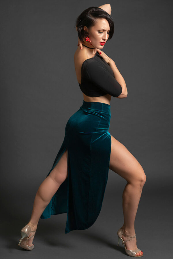 Tango Showcase Velvet Skirt